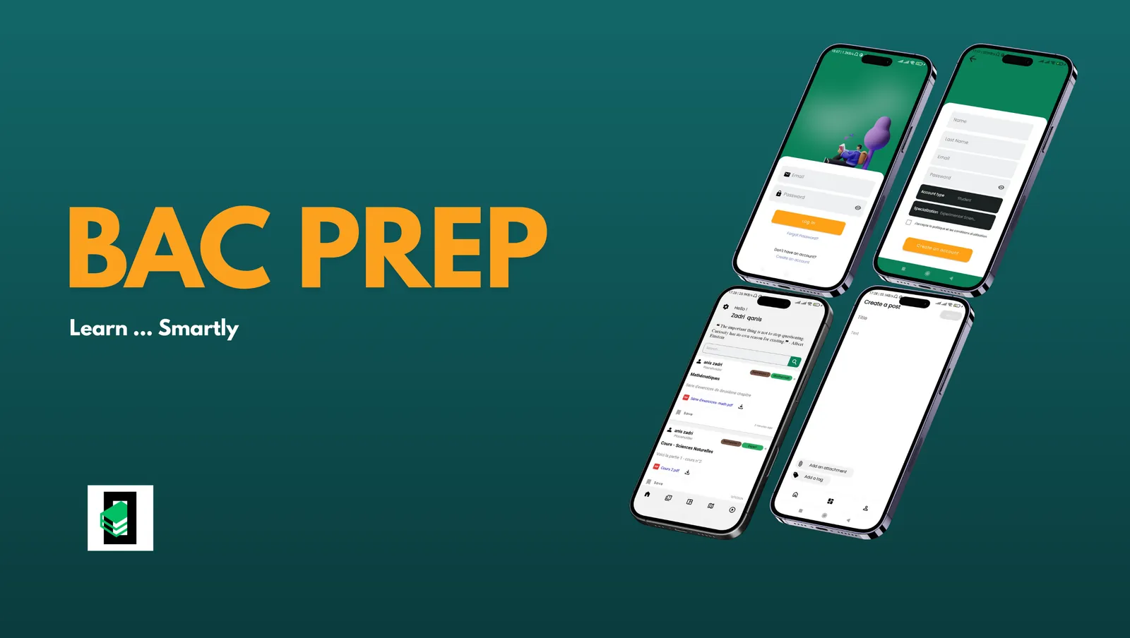 BacPrep, screenshot 1